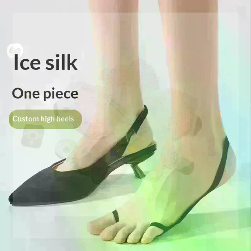 ถุงเท้าผ้าฝ้ายบางแบบเปิดนิ้วเท - Invisibility Sock Loafer บทวิจารณ์และราคา