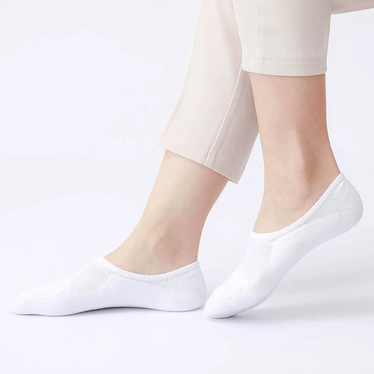 ถุงเท้าซ่อนข้อเท้า IDEGG สำหรั - No Show Sock Women บทวิจารณ์และราคา